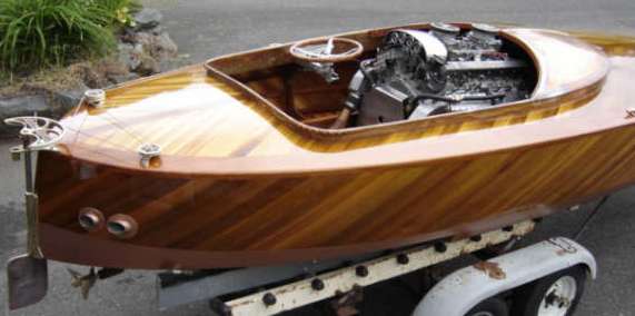 Atkin Flyer Wooden Boat for Sale
